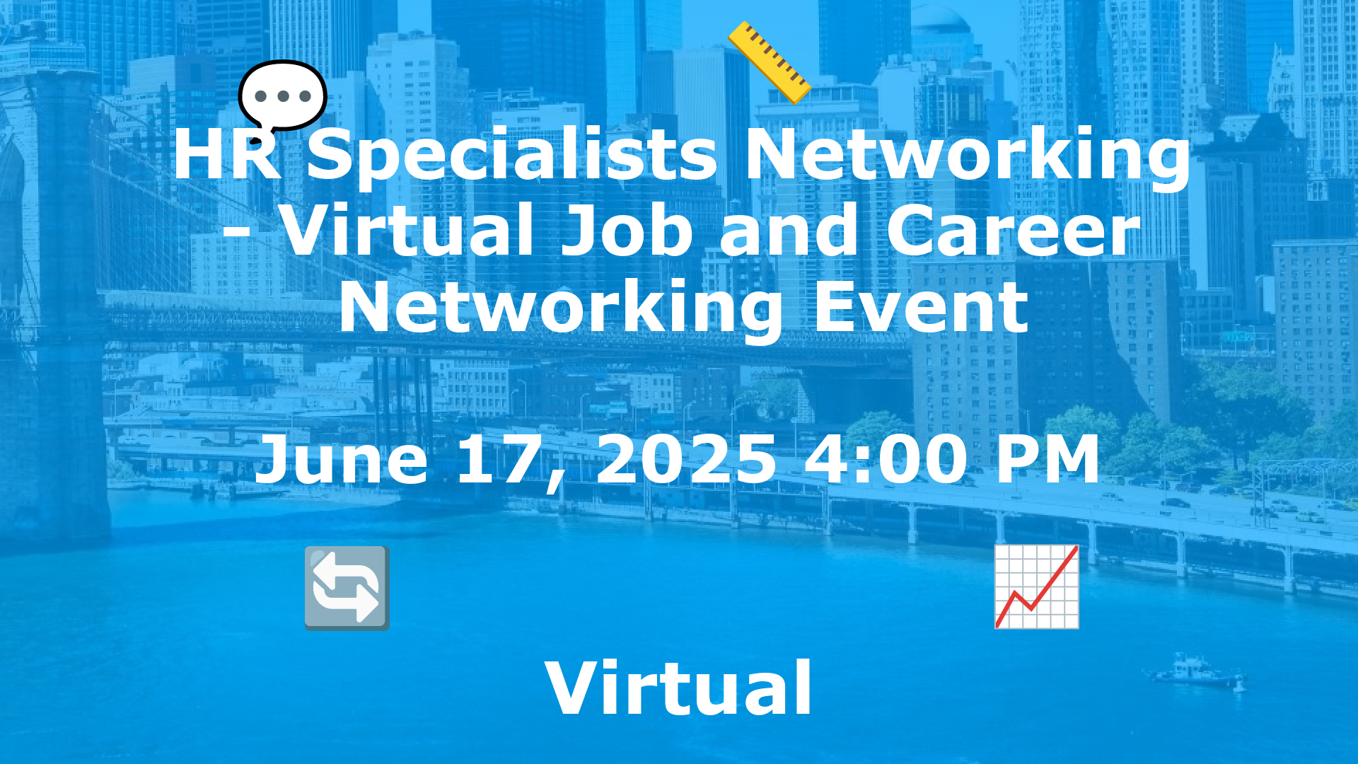 HR Specialists Networking - Virtual Job and Career Networking Event event image